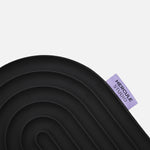 Mini tapis de sol pad de confort de la marque hercule studio modèle galé couleur outrenoir packshot zoomé