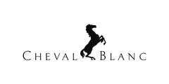 Logo Cheval Blanc, partenaire hôtelier de la marque d'accessoires de sport Hercule Studio