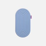 Mini tapis de sol pad de confort de la marque hercule studio modèle galé couleur blue jean packshot déplié