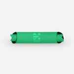 Tapis de sol pour le yoga de la marque hercule studio modèle mar couleur golf green packshot roulé